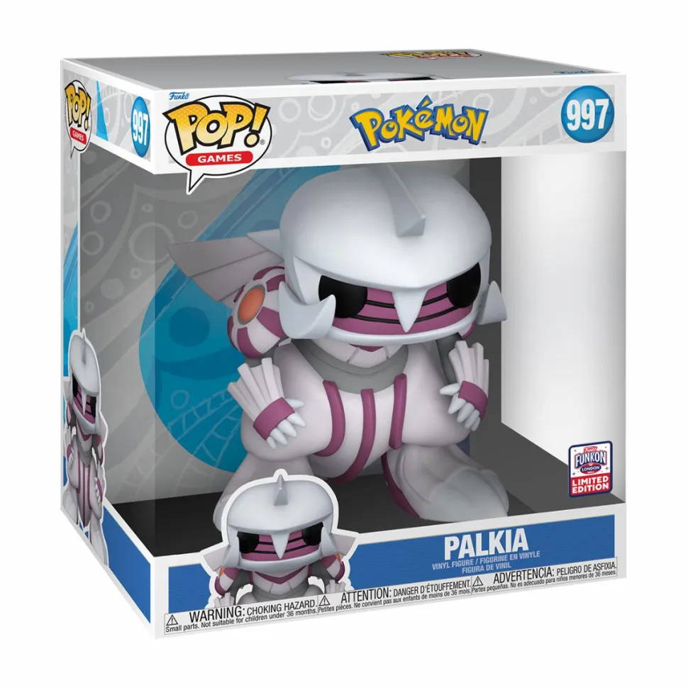 Pokemon - Palkia Jumbo Sized 10" Pop! Vinyl Figure (2024 Funkon London Convention Exclusive)
