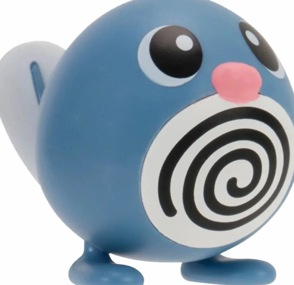 Pokemon - Poliwag + Zangoose + Cyndaquil Battle Figure Set