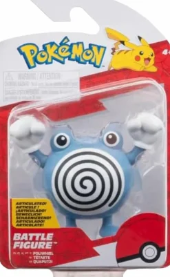 Pokemon - Poliwhirl Articulated Battle Figure
