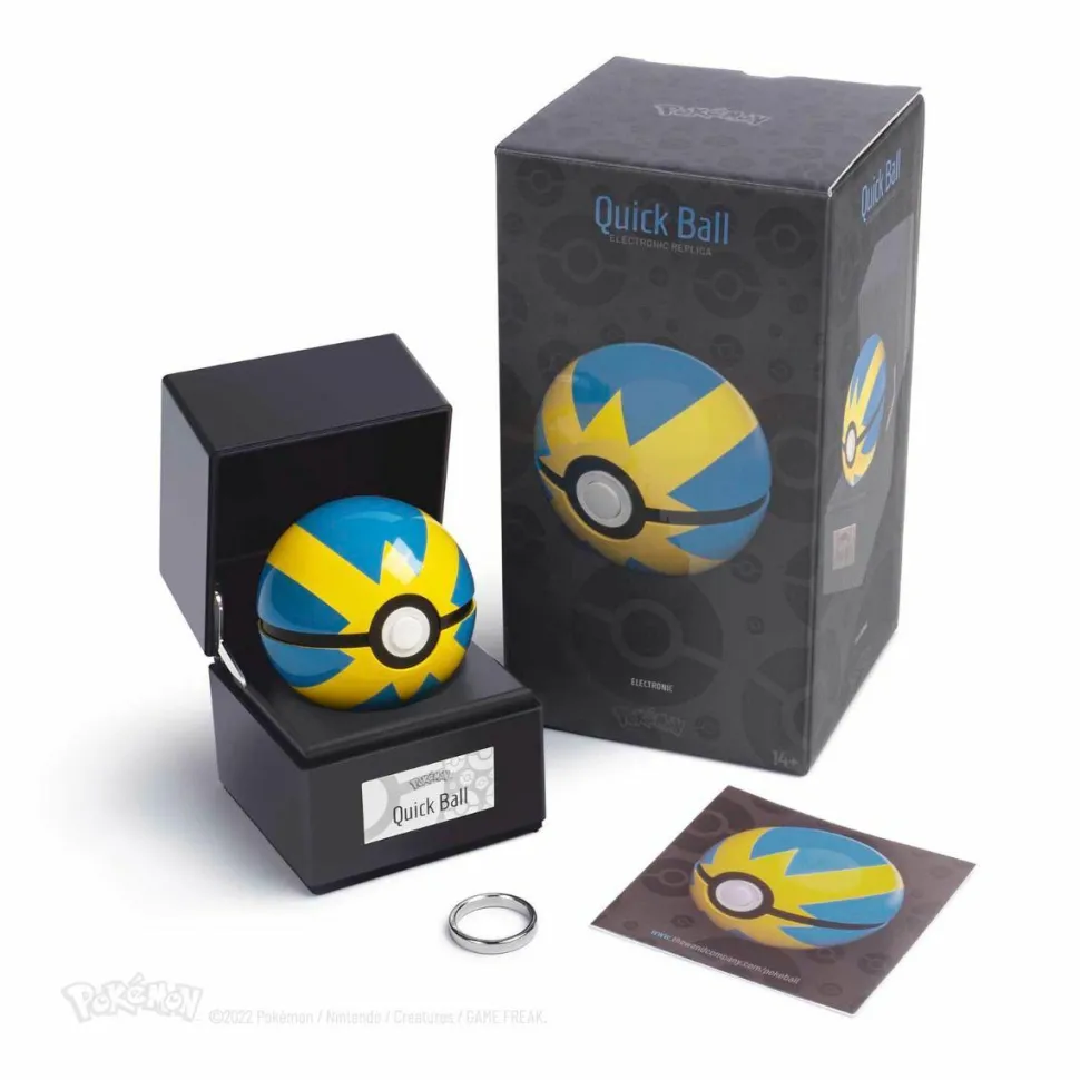 Pokemon - Quick Ball 1:1 Scale Life-Size Die-Cast Prop Replica