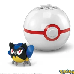 Pokemon - Rookidee Pokeball Mega Construx Construction Set Mini Figure (22 Pieces)