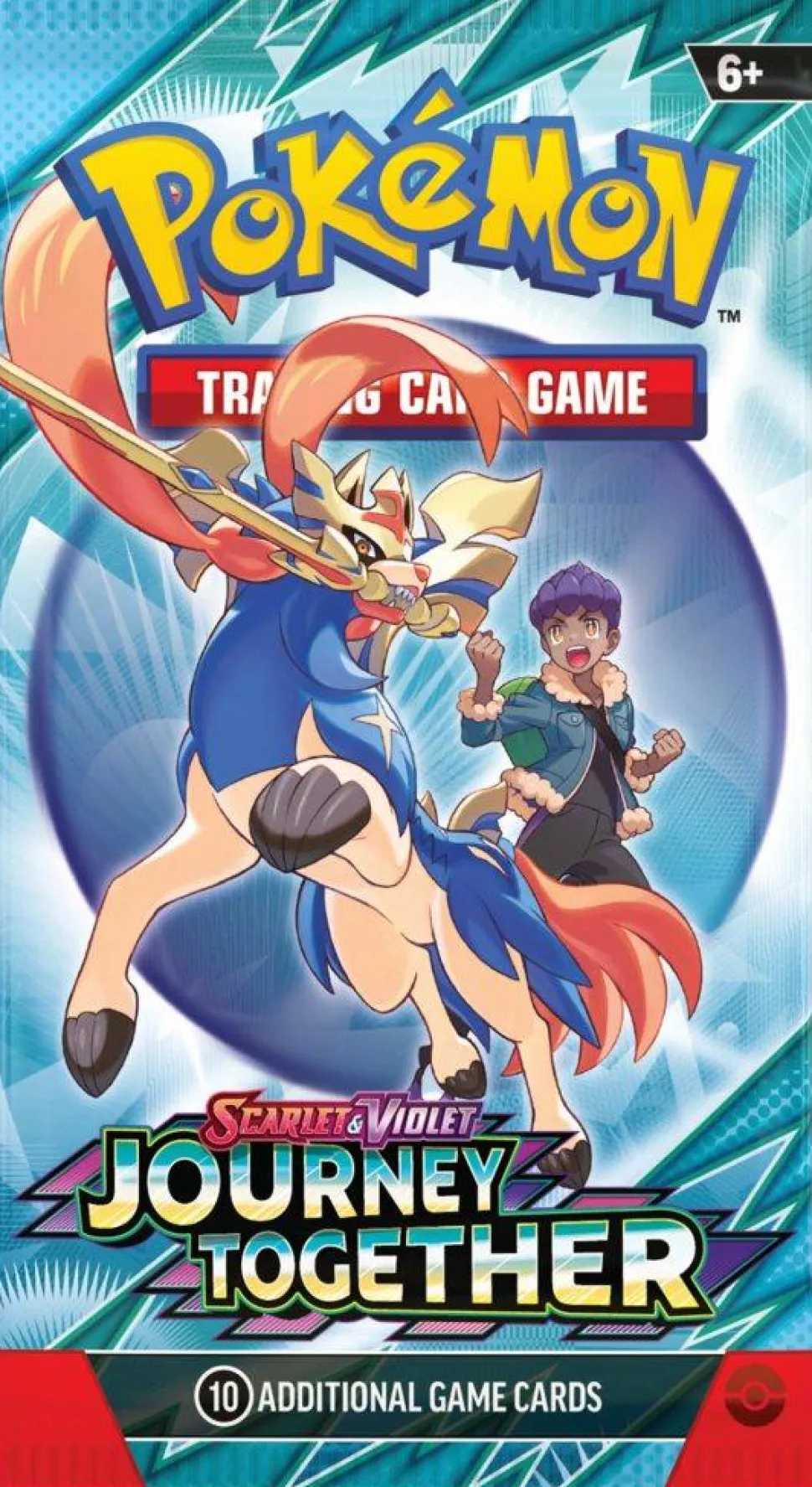 Pokemon - Scarlet & Violet 9 Journey Together Booster Pack (10 Cards)