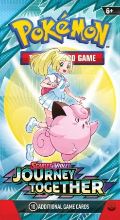 Pokemon - Scarlet & Violet 9 Journey Together Booster Pack (10 Cards)