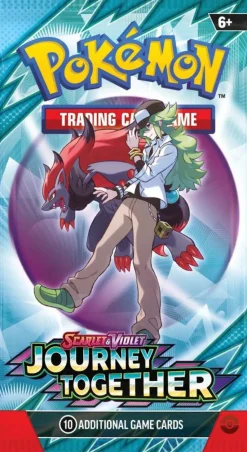 Pokemon - Scarlet & Violet 9 Journey Together Booster Pack (10 Cards)
