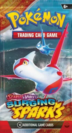 Pokemon - Scarlet & Violet 8 Surging Sparks Booster Pack (10 Cards)