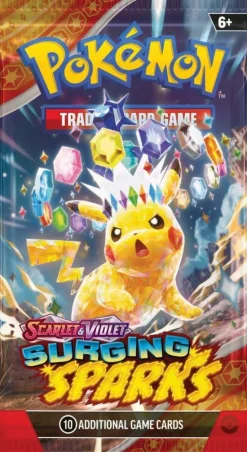 Pokemon - Scarlet & Violet 8 Surging Sparks Booster Pack (10 Cards)