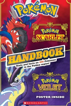 Pokemon - Scarlet & Violet Handbook: Stats and Facts on 400 Pokemon in the Pakldea Region Paperback Book