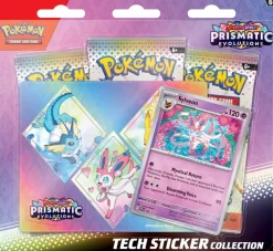 Pokemon - Scarlet & Violet 8.5 Prismatic Evolutions Tech Sticker Collection (Lucky Dip)