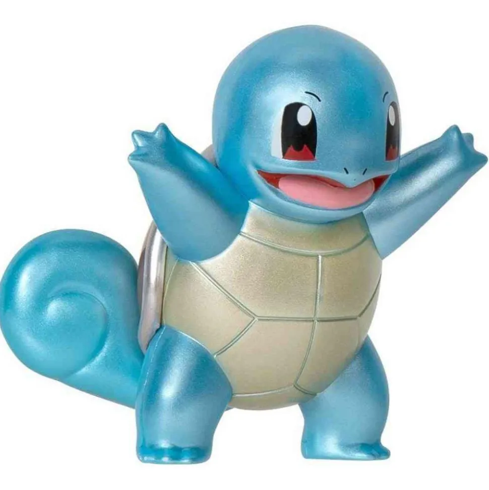 Pokemon - Squirtle Pokemon Select Metallic 4" Vinyl Figure