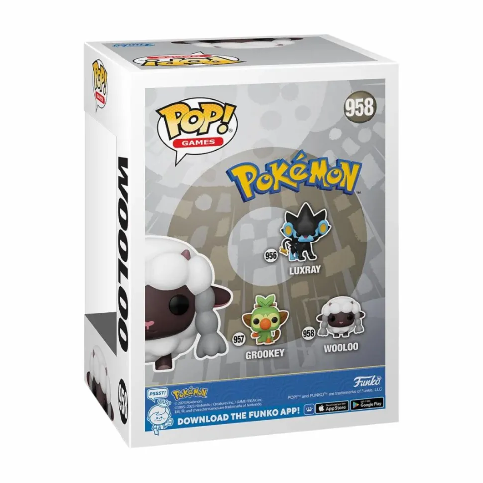 Pokemon - Wooloo Pop! Vinyl Figure