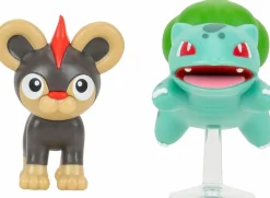 Pokemon Litleo + Bulbasaur Battle Figure 2-Pack