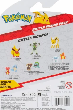 Pokemon Litleo + Bulbasaur Battle Figure 2-Pack