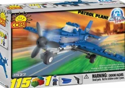 Police - Patrol Plane 115 Piece Cobi Construction Block Set