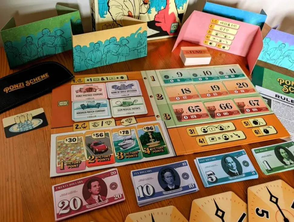 Ponzi Scheme - Board Game