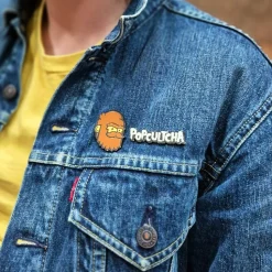 Popcultcha - Popcultcha Logo (Glow-in-the-Dark) Enamel Pin