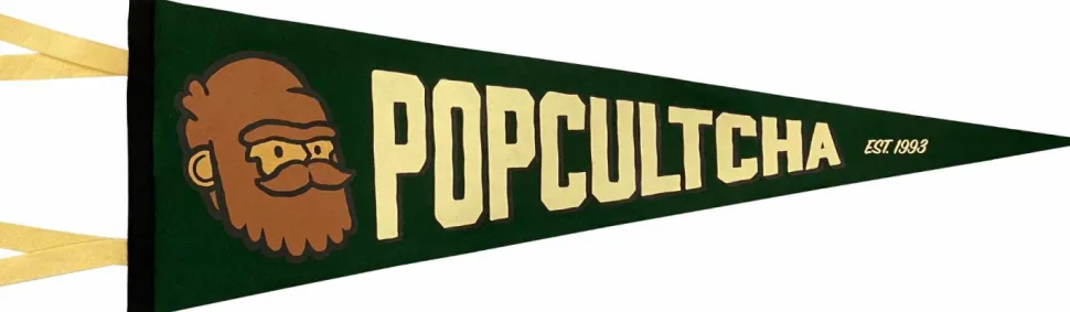 Popcultcha x Oxford Pennant - Popcultcha Est. 1993 Wool Felt Pennant (9" x 27")