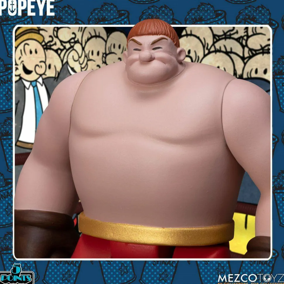 Popeye - Popeye & Oxheart 5-Points 3.75” Action Figure 2-Pack