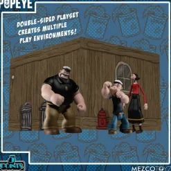 Popeye - Popeye Deluxe 5-Points 3.75” Action Figure 4-Pack