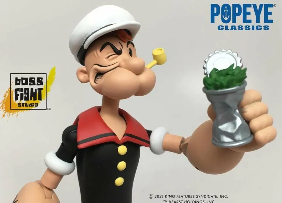 Popeye - Popeye the Sailor Man 1/12th Scale Action Figure