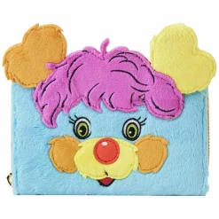 Popples - Cosplay Plush 4” Faux Leather Zip-Around Wallet