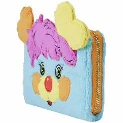 Popples - Cosplay Plush 4” Faux Leather Zip-Around Wallet
