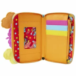 Popples - Cosplay Plush 4” Faux Leather Zip-Around Wallet