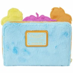 Popples - Cosplay Plush 4” Faux Leather Zip-Around Wallet
