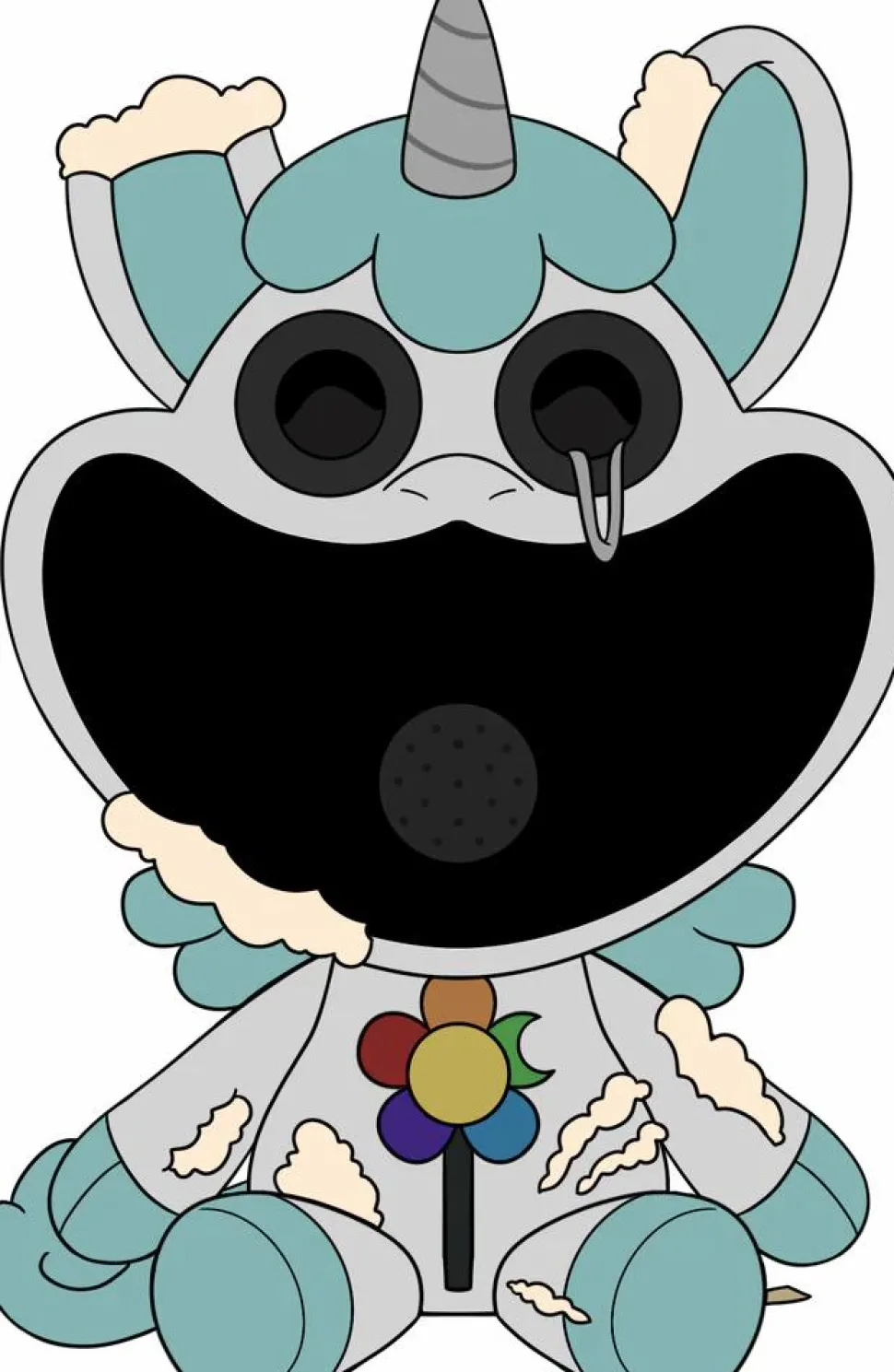 Poppy Playtime - Ruined CraftyCorn 9" Plush