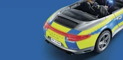 Porsche - 911 Carrera 4S Police Car Playmobil Vehicle Playset (70066)