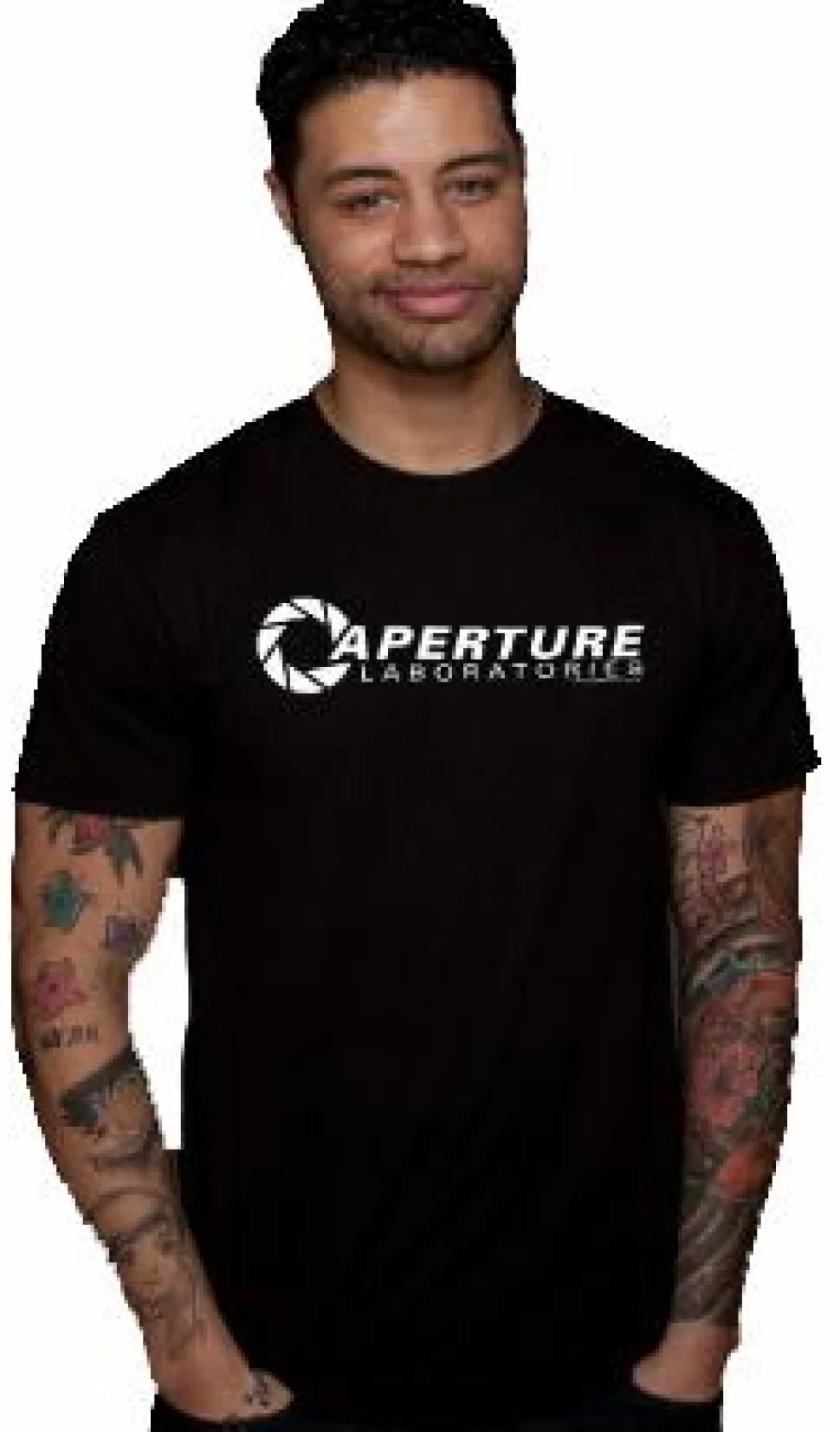 Portal - Portal 2 - Aperture 80's Logo T-Shirt