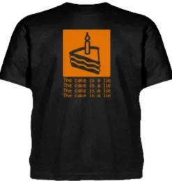 Portal - The Cake is a Lie T-Shirt