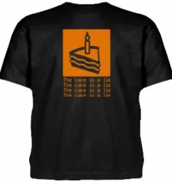 Portal - The Cake is a Lie T-Shirt