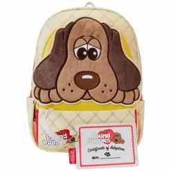 Pound Puppies - 40th Anniversary Plush 12" Faux Leather Mini Backpack with Card Holder