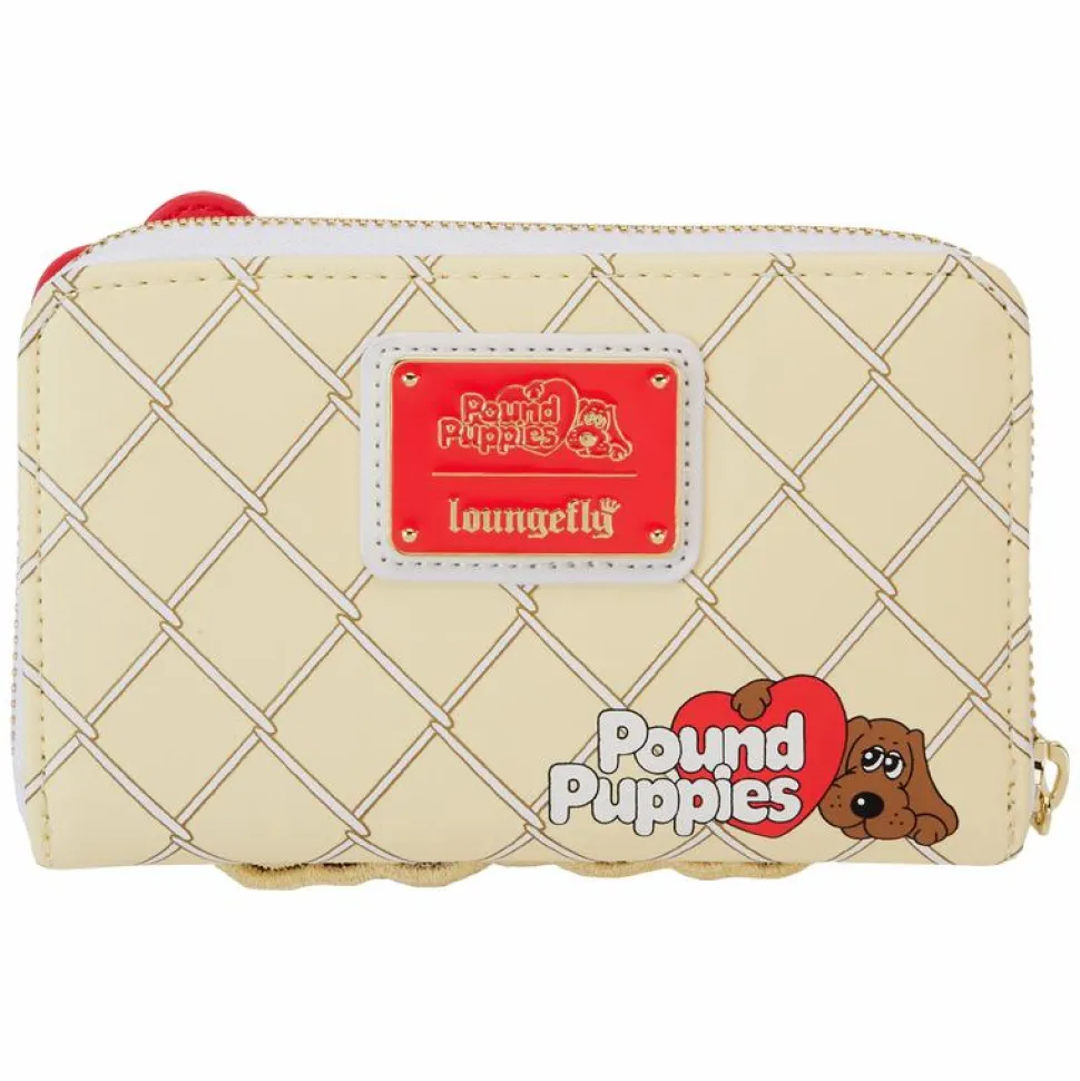 Pound Puppies - 40th Anniversary Plush 4" Faux Leather Zip-Around Wallet