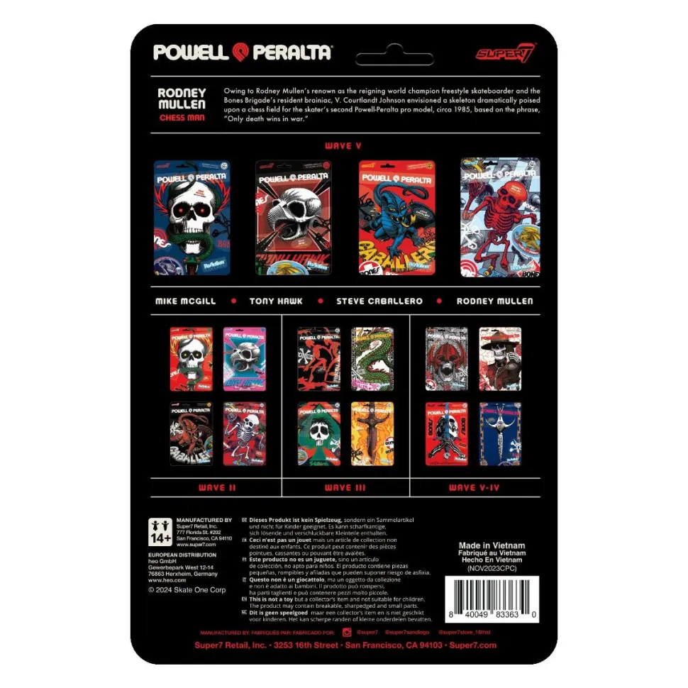 Powell Peralta - Rodney Mullen ReAction 3.75" Action Figure (Wave 5)