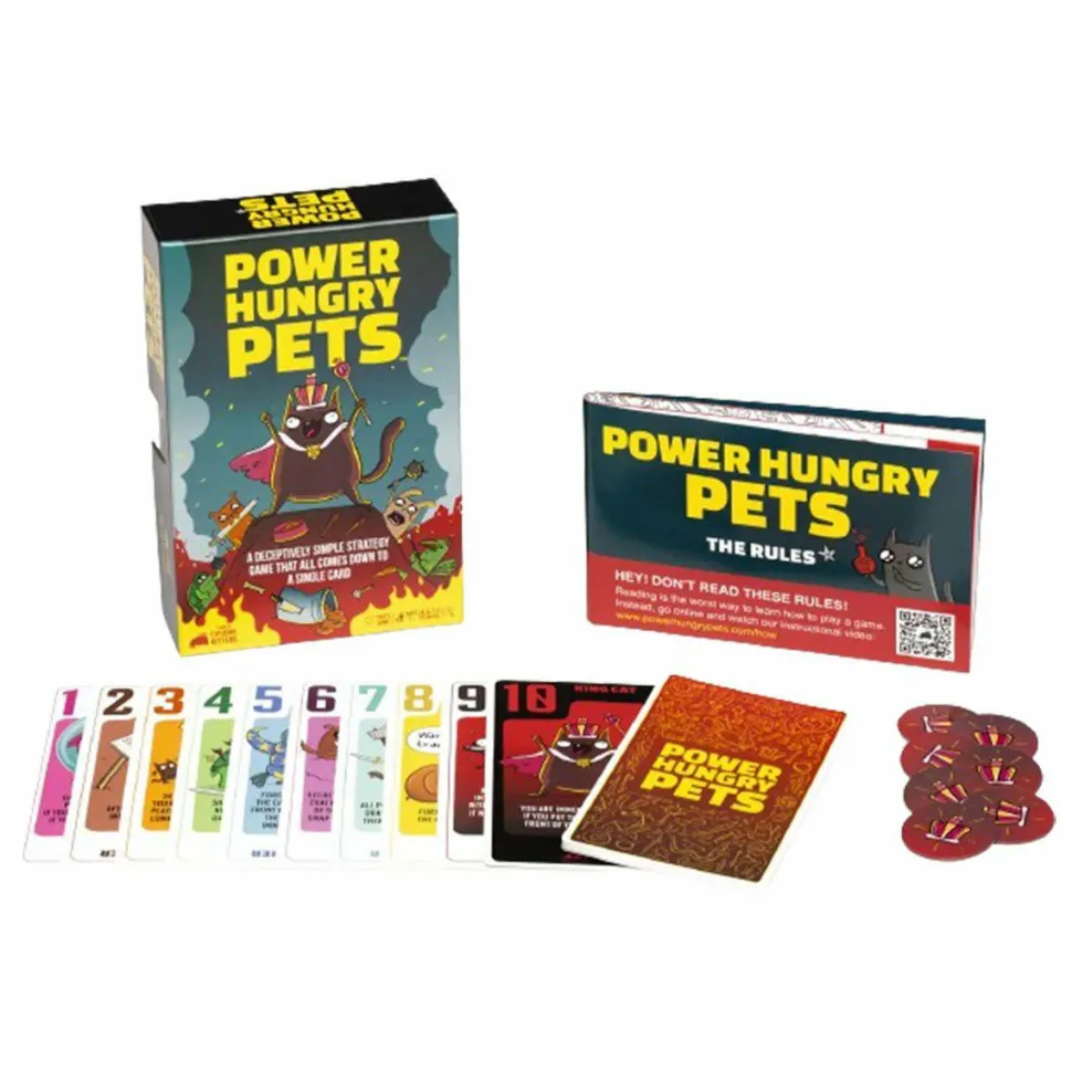Power Hungry Pets - A Party Game by Exploding Kittens Card Game