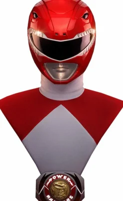 Power Rangers - Red Ranger Exclusive 1:1 Scale Life-Size Bust