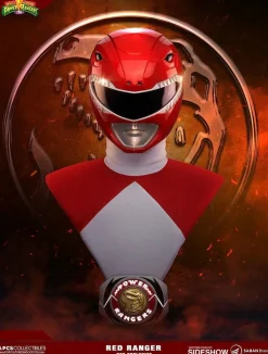 Power Rangers - Red Ranger Exclusive 1:1 Scale Life-Size Bust