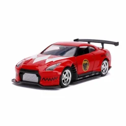Power Rangers - Red Ranger’s 2009 Nissan GT-R R35 1/32 Scale Hollywood Rides Die-Cast Vehicle Replica