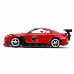 Power Rangers - Red Ranger’s 2009 Nissan GT-R R35 1/32 Scale Hollywood Rides Die-Cast Vehicle Replica