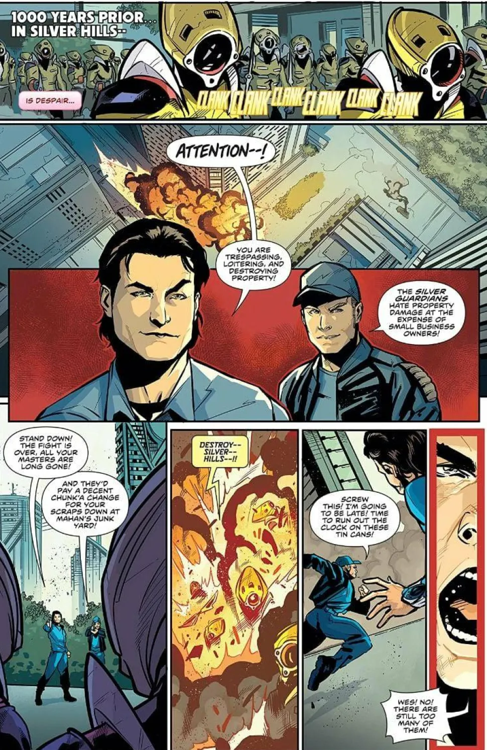 Power Rangers - Sins of the Future Trade Paperback Book