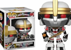 Power Rangers - White Tigerzord 6” Super Sized Pop! Vinyl Figure