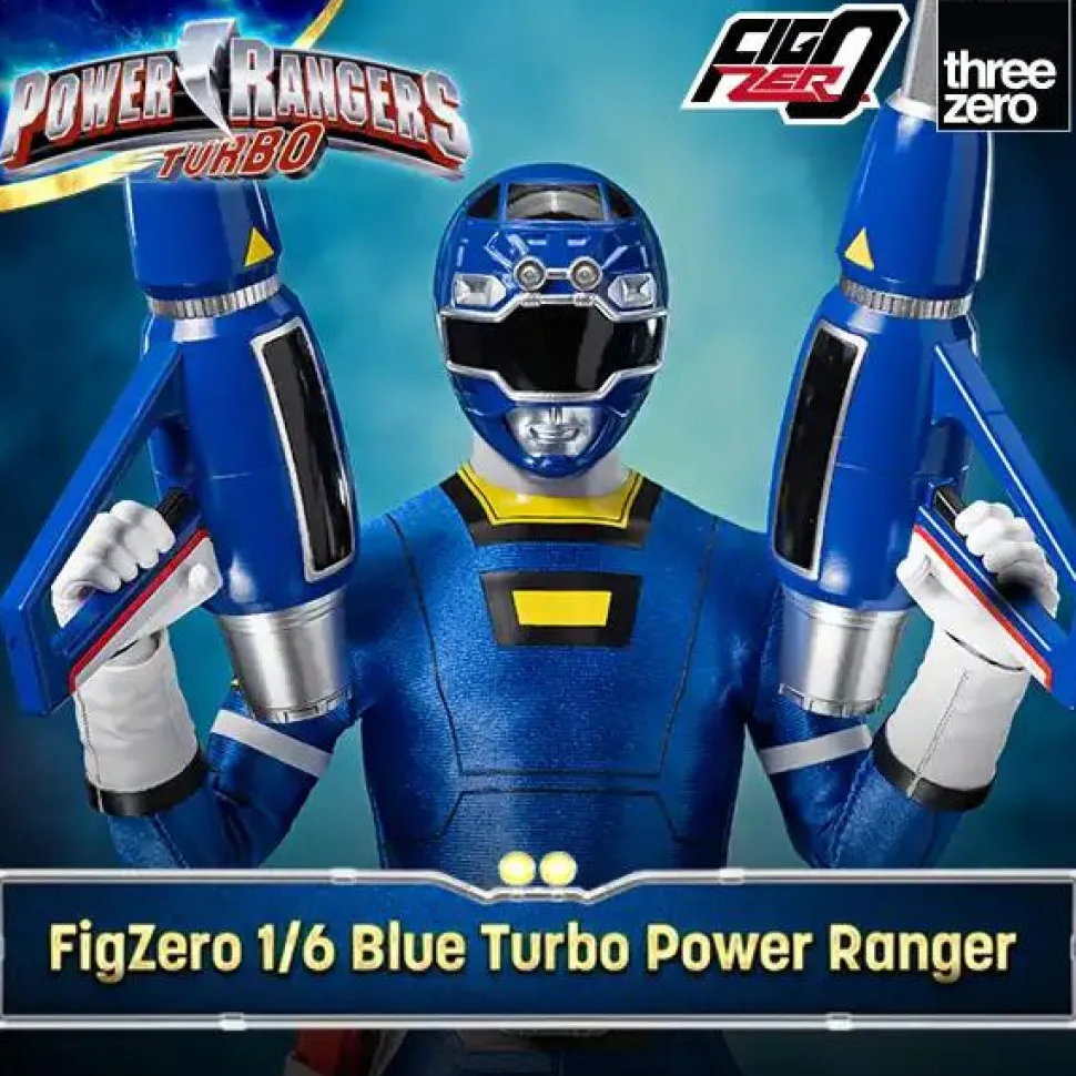 Power Rangers Turbo - Blue Turbo FigZero 1/6th Scale Action Figure
