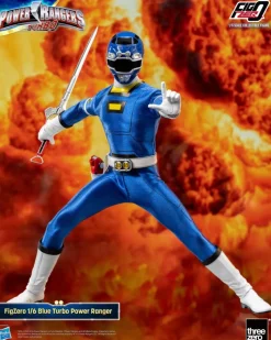 Power Rangers Turbo - Blue Turbo FigZero 1/6th Scale Action Figure