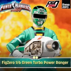 Power Rangers Turbo - Green Turbo FigZero 1/6th Scale Action Figure