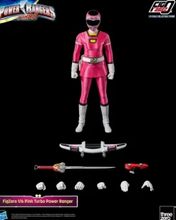 Power Rangers Turbo - Pink Turbo FigZero 1/6th Scale Action Figure