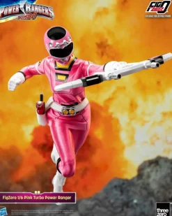 Power Rangers Turbo - Pink Turbo FigZero 1/6th Scale Action Figure