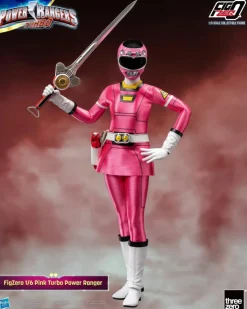 Power Rangers Turbo - Pink Turbo FigZero 1/6th Scale Action Figure