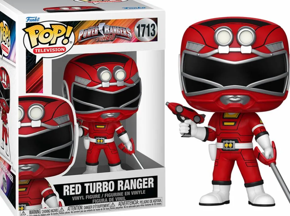Power Rangers: Turbo - Red Turbo Ranger Pop! Vinyl Figure