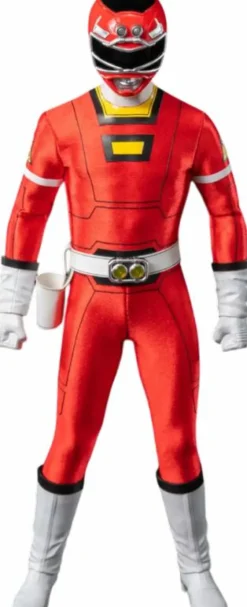 Power Rangers Turbo - Red Turbo FigZero 1/6th Scale Action Figure